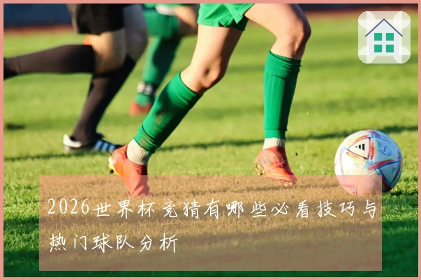 2026世界杯竞猜有哪些必看技巧与热门球队分析