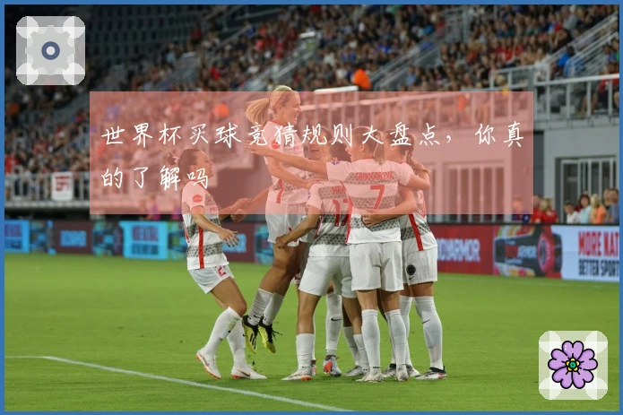世界杯买球竞猜规则大盘点，你真的了解吗